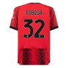 Maglia ufficiale AC Milan Pobega 32 Casa 2023-24 per Uomo